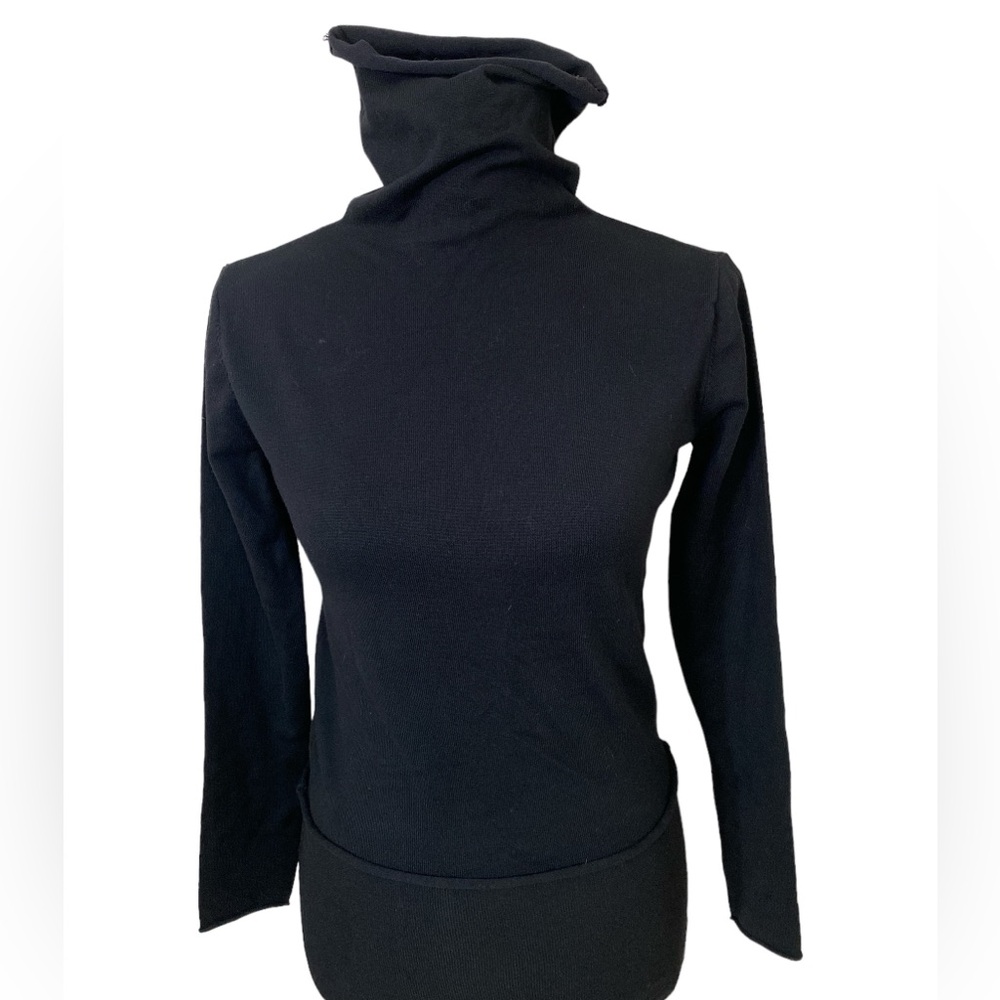 Princess Polly Midnight Black Cowl Neck Sweater